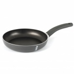 Domo 1406503 Cucina Italiana Deep Non-Stick Frying Pan, 28 cm, Black