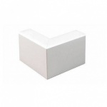 PVC TRUNKING OUTSIDE BEND WHITE 16 x 16mm