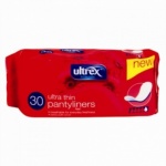 Ultrex Ultra Thin Pantyliners 30pcs (BAG)