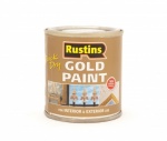 Rustins Metal Paint Gold 250ml