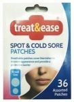 Spot & Cold Sore Patches 36pk Assorted