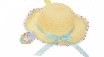 Easter Arts Craft Bonnet Egg Hunt - Bonnet Summer Hat with Ribbon (736075)