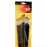 Blackspur 12pc Artist Brush Set (BB-ZZ621)