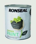 Ronseal 750 ml Garden Paint - Charcoal Grey