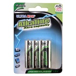 Ultra Max Alkaline pk8 AAA LR03 1.5V Batteries