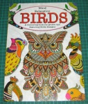 Multi Relaxation Birds adult coloring book