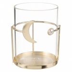 Gold Moon candle holder (HWCH87402)