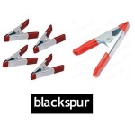 Blackspur 5pce Metal Spring Clamp Set (BB-CL202)