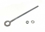 EYE BOLTS WITH NUTS & WASHERS M6 X 150 Pk4