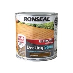 Ronseal Ultimate Decking Stain Dark Oak 2.5Lt
