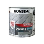 Ronseal Ultimate Decking Stain Stone Grey 2.5Lt