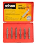 ROLSON 6 pcs damaged screw remover (28997)