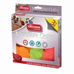 Kingfisher 3 Pack of Microfibre Cloths