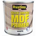 rustins MDF white primer 250ml (MDWH250)