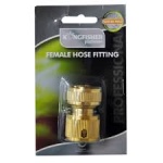 Kingfisher Brass Fem Hose Fitted [P604SNCP]