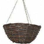 Kingfisher 14'' Rattan Hanging Basket [HB14R]