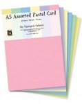 30 Sheets A5 Pastel Card  ASST COLOURS