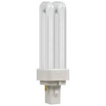 CROMPTON COMPACT FLUORESCENT D TYPE 10W 2 PIN LAMPS G24D-1 (CLDE10SW)