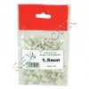 Fastpak Cable Clips Flat 1.0mm White (1536)
