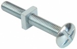 Fastpak Cross Slotted Roofing Nuts & Bolts M6x40mm(0515)