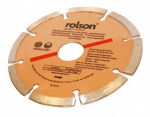 Rolson Tools Ltd 115mm Dry Cut Segmented Diamond Tipped Blade 24394