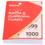 Silvine Cloakroom Rafle Tickets 1-1000 (1000)
