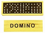 Dominoes In Wooden Box