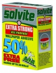Solvite  all purpose wallpaper adhesive, 30 roll  decorators size  + 50% Extra