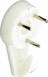 30mm Hard Wall Picture Hooks White (S6208)