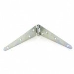 100mm 4'' Strap Hinges Zinc Plated (S4511)