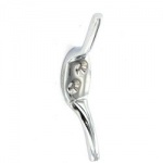 75mm Chrome Cleat Hook (S2989)