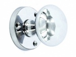 60mm Chrome Mortice Knobs (S2927)