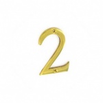 75mm Brass Numeral No 2 (S2502)