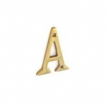 50mm Brass Letter 'A' (S2490)