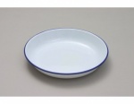 Falcon Enamel 18cm Rice & Pasta Plate Traditional White
