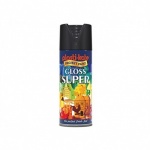 Plasti-kote Gloss Super Black Spray Paint 400ml