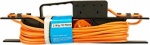 Powerplus 2way 10 Metre 10A Cable Reel Orange