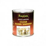 Rustin Q/D Clear Varn Gloss 500ml