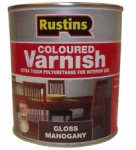 Rustin Poly Col Varn Gloss Maho 250ml