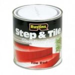 Rustins QD Step & Tile Floor Paint Gloss Red 250ml