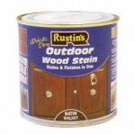 Rustin Q/D Wood Stain Satin Walnut 250ml