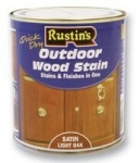 Rustin Q/D Wood Stain Satin L Oak 500ml