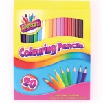 20 Full Size Coloured Pencils