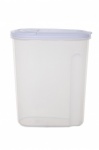 WHITEFURZE 5LT DRY FOOD CONTAINER - WHITE LID