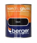 Berger N-Drip Gloss Black 750mls