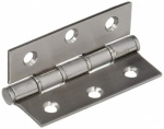 75mm Double Stainless Steel Washered Hinges Satin (S4294)