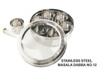 Tri Star Stainless Steel Masala Box No 12
