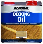 Ronseal Decking Oil Natural 2.5Ltr