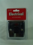 Red/Grey Polished Chrome 20A DP Switch With Neon CR23P