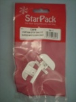 Star Pack Curtain Stop End PK2(72416)